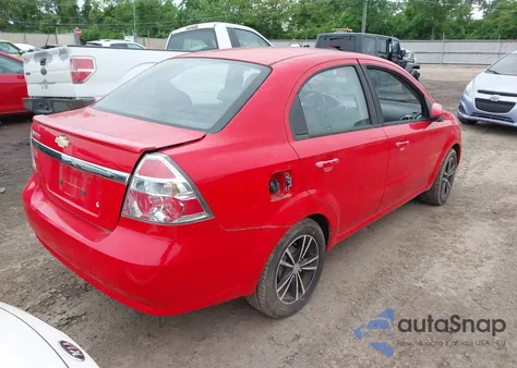 2010 Chevrolet Aveo Lt z USA, uszkodzony, nr VIN KL1TG5DE2AB107219